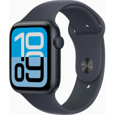 Apple Watch SE 3 GPS 44mm Midnight Alu. Case w. Midnight S. Band - M/L (MEHQ4)