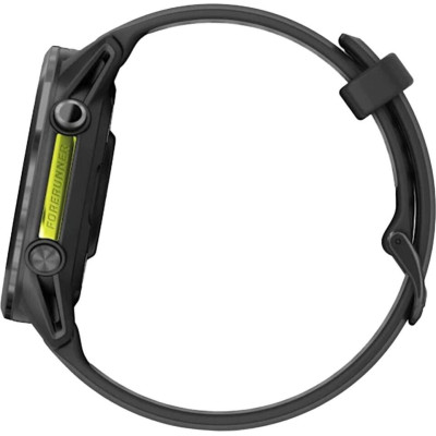 Garmin Forerunner 970 Carbon Gray DLC Titanium Black Case w. Black/Translucent Band (010-02969-00/10/60)