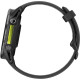 Garmin Forerunner 970 Carbon Gray DLC Titanium Black Case w. Black/Translucent Band (010-02969-00/10/60)