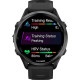 Garmin Forerunner 970 Carbon Gray DLC Titanium Black Case w. Black/Translucent Band (010-02969-00/10/60)