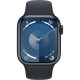 Apple Watch Series 9 GPS 41mm Midnight Aluminum Case w. Midnight Sport Band - M/L (MR8X3)