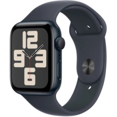 Apple Watch SE 2 GPS 44mm Midnight Aluminium Case w. Midnight Sport Band - S/M (MXEJ3)