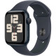 Apple Watch SE 2 GPS 44mm Midnight Aluminium Case w. Midnight Sport Band - S/M (MXEJ3)
