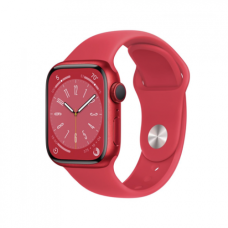 Apple Watch Series 8 GPS 41mm PRODUCT RED Aluminum Case w. PRODUCT RED S. Band (MNP73)