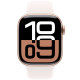 Apple Watch Series 10 GPS 42mm Rose Gold Alu. Case w. Light Blush Sport Band - M/L (MWWJ3)