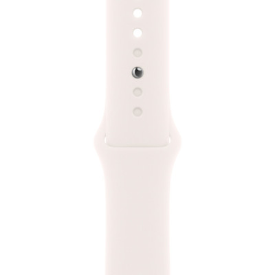 Apple Watch Series 10 GPS 42mm Rose Gold Alu. Case w. Light Blush Sport Band - M/L (MWWJ3)