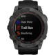 Garmin Fenix 7X Sapphire Solar Carbon Gray DLC Titanium with Black Band (010-02541-10/11)