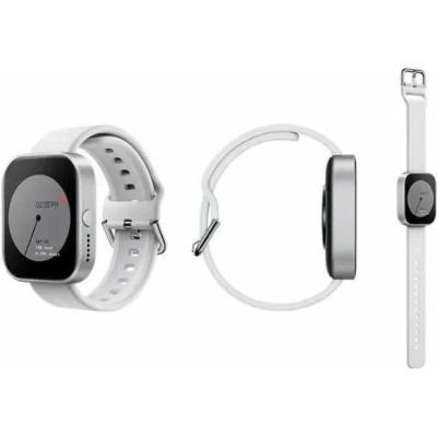 CMF by Nothing Watch Pro Silver frame with Light Grey strap