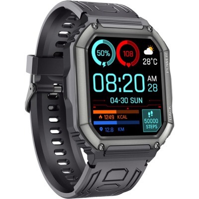 Gelius Pro GP-SW007 (Tactical Navy) Bluetooth call (IP68) Black (GP-SW007 Black)