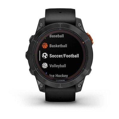 Garmin Fenix 7 Pro Solar Slate Gray w. Black Band (010-02777-00/01)
