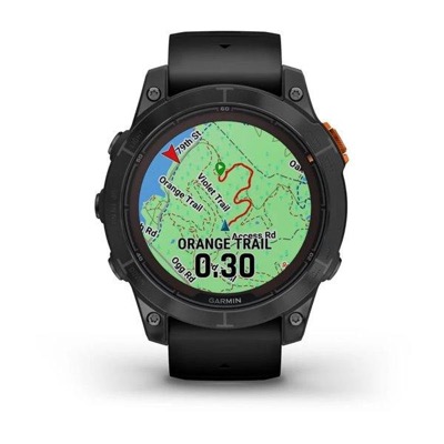 Garmin Fenix 7 Pro Solar Slate Gray w. Black Band (010-02777-00/01)