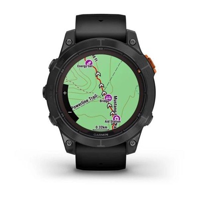Garmin Fenix 7 Pro Solar Slate Gray w. Black Band (010-02777-00/01)