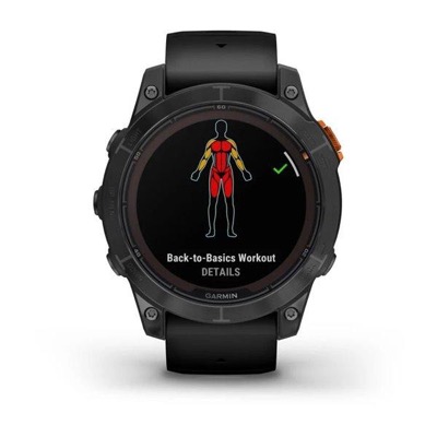 Garmin Fenix 7 Pro Solar Slate Gray w. Black Band (010-02777-00/01)