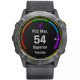 Garmin Enduro Steel with Gray UltraFit Nylon Strap (010-02408-00)