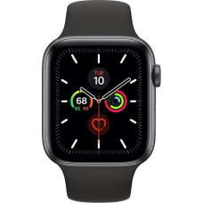 Apple Watch Series 5 LTE 44mm Space Gray Aluminum w. Black b.- Space Gray Aluminum (MWW12)