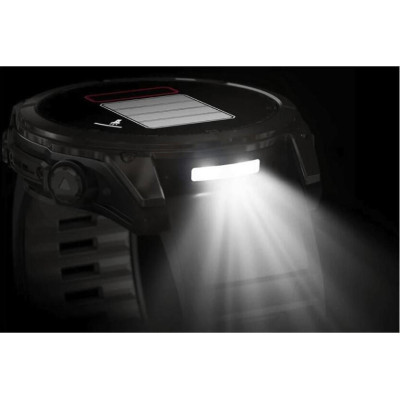 Garmin Fenix 8 51mm AMOLED Sapphire Carbon Gray DLC Titanium w. Black/Pebble Gray S. Band (010-02905-20/21)