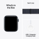 Apple Watch SE 2 GPS 44mm Midnight Aluminium Case w. Ink Sport Loop (MXEP3)