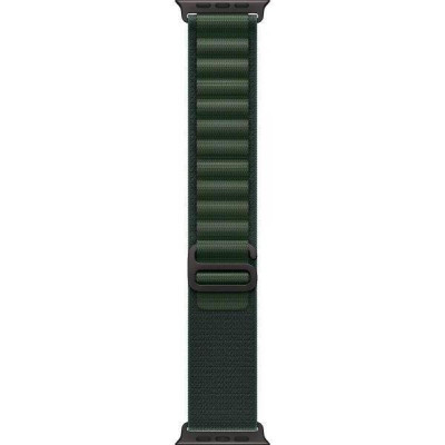 Apple Watch Ultra 2 GPS + Cellular 49mm Black Titan. Case w. Dark Green Alpine Loop - Medium (MX4R3)
