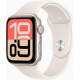 Apple Watch SE 3 GPS 44mm Starlight Alu. Case w. Starlight S. Band - M/L (MEHJ4)