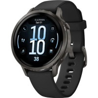 Garmin Venu 4 41 mm Slate with Black Silicone Band (010-03013-02/42)