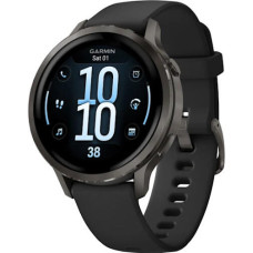Garmin Venu 4 41 mm Slate with Black Silicone Band (010-03013-02)