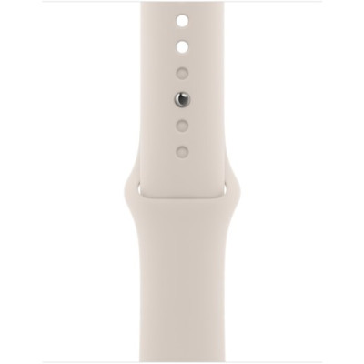 Apple Watch Series 8 GPS 45mm Starlight Aluminum Case with Starlight Sport Band (MNP23, MNUQ3)
