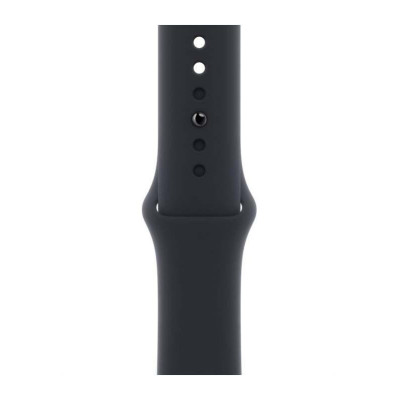 Apple Watch Series 7 GPS + Cellular 45mm Midnight Aluminum Case w. Midnight S. Band (MKJ73)
