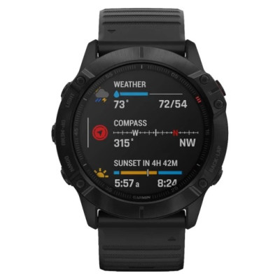 Garmin Fenix 6X Pro Black with Black Band (010-02157-01/00)