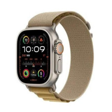 Apple Watch Ultra 2 GPS + Cellular 49mm Natural Titan. Case w. Tan Alpine Loop - Large (MX4H3)
