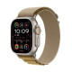 Apple Watch Ultra 2 GPS + Cellular 49mm Natural Titan. Case w. Tan Alpine Loop - Large (MX4H3)