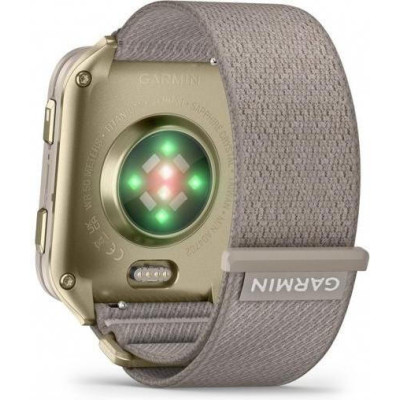 Garmin Venu X1 Soft Gold Titanium and French Grey Nylon (010-02980-33/08)