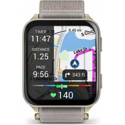 Garmin Venu X1 Soft Gold Titanium and French Grey Nylon (010-02980-33/08)