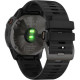 Garmin Fenix 6X Pro Solar Titanium Carbon Grey DLC with Black Band (010-02157-21)