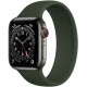 Apple Watch Series 6 GPS + Cellular 44mm Gold Stainless Steel Case w. Cyprus Green Sport B. (M07N3/M09F3)