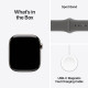 Apple Watch Series 11 GPS + Cellular 46mm Natural Titanium Case с Stone Grey Sport Band - M/L (MFCX4)