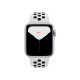 Apple Watch Nike Series 5 GPS 44mm Silver Aluminum w. Silver Aluminum (MX3V2)