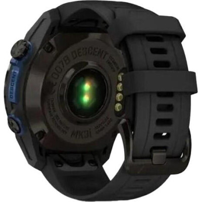 Garmin Descent Mk3i – 43 mm Carbon Gray DLC Titanium w. Black Silicone Band (010-02753-10/11)