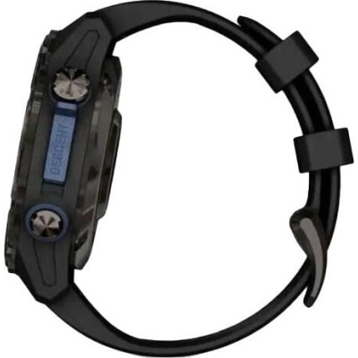 Garmin Descent Mk3i – 43 mm Carbon Gray DLC Titanium w. Black Silicone Band (010-02753-10/11)