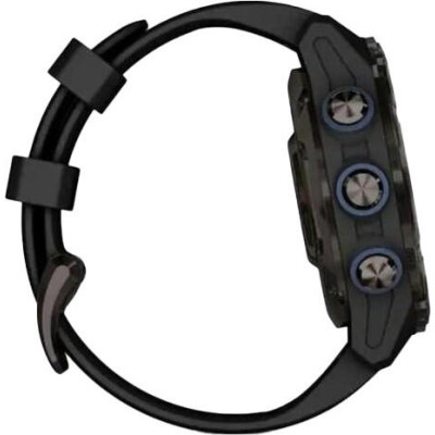 Garmin Descent Mk3i – 43 mm Carbon Gray DLC Titanium w. Black Silicone Band (010-02753-10/11)