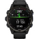 Garmin Descent Mk3i – 43 mm Carbon Gray DLC Titanium w. Black Silicone Band (010-02753-10/11)