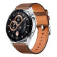 Huawei Watch GT 3 46mm Stainless Steel Brown Leather (JPT-B29)