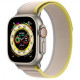 Apple Watch Ultra GPS + Cellular 49mm Titanium Case з Yellow/Beige Trail Loop - M/L (MQF23/MQFU3)