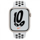 Apple Watch Nike Series 7 LTE 45mm Starlight A. Case w. Pure P./Black Nike S. Band (MKJK3)