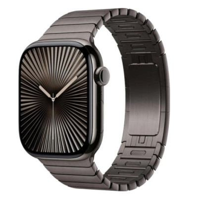 Apple Watch Series 10 GPS + Cellular 46mm Slate Titanium Case w. Slate Link Bracelet (MX173+MXMK3)