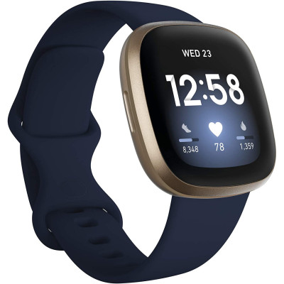 Fitbit Versa 3 Midnight / Soft Gold ( FB511 )