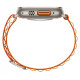 Apple Watch Ultra GPS + Cellular 49mm Titanium Case with Orange Alpine Loop - Small (MNHA3/MNHH3)