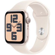 Apple Watch SE 2 GPS 44mm Starlight Aluminium Case w. Starlight Sport Band - M/L (MXEV3)
