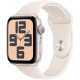 Apple Watch SE 2 GPS 44mm Starlight Aluminium Case w. Starlight Sport Band - M/L (MXEV3)