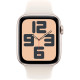 Apple Watch SE 2 GPS 44mm Starlight Aluminium Case w. Starlight Sport Band - M/L (MXEV3)