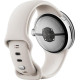 Google Pixel Watch 3 45 mm Wi-Fi Polished Silver Aluminum Case/Porcelain Active Band